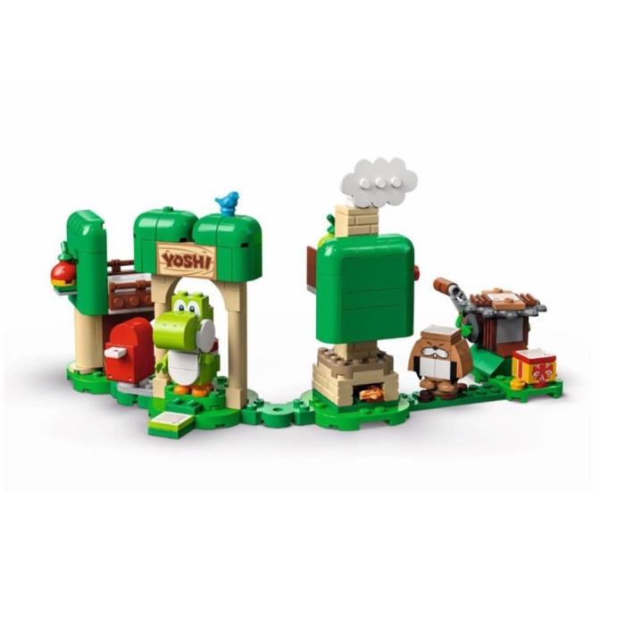 Nessiworld 71406 LEGO® Super Mario Yoshinin Hediye Evi Ek Macera Seti 246 parça +6 yaş