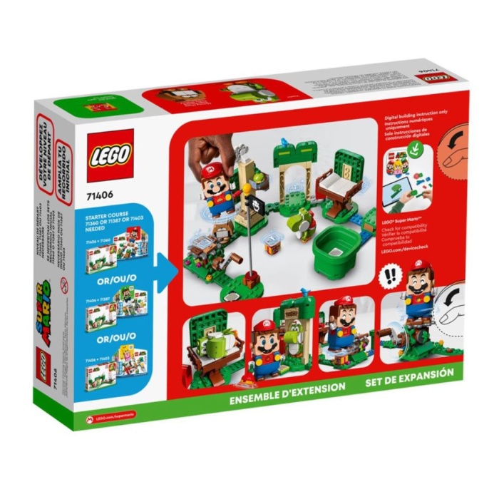 Nessiworld 71406 LEGO® Super Mario Yoshinin Hediye Evi Ek Macera Seti 246 parça +6 yaş