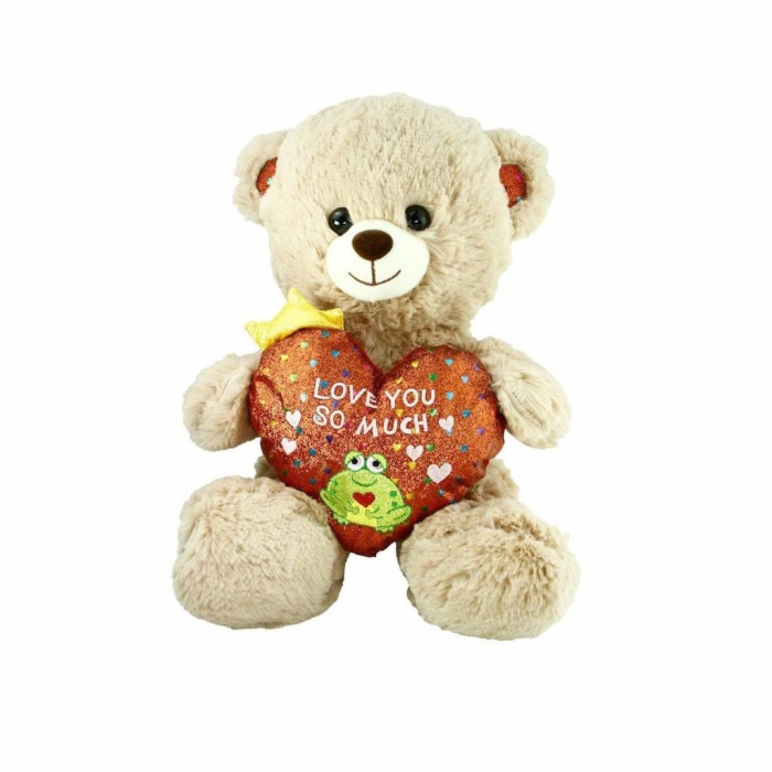 Nessiworld PJH2323 Peluş Kalpli Ayı Love You 30 cm