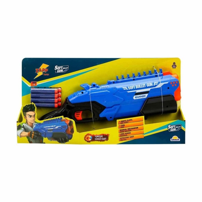 NessiWorld 3407 Zapp Toys Sünger Dart Atan Silah 40 cm