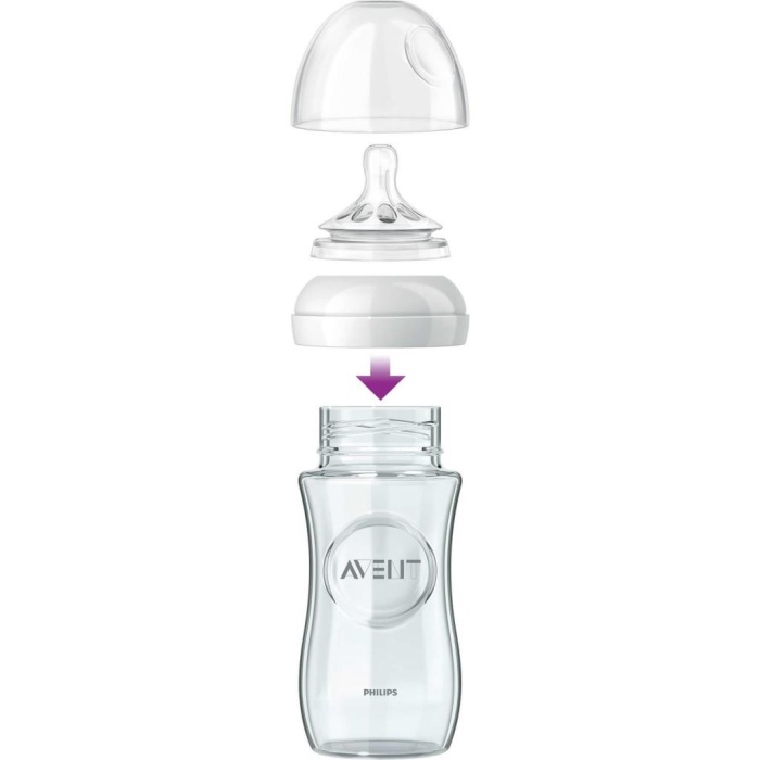 Nessiworld   Avent Natural Cam Biberon 240ml SCF053/17