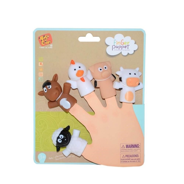 Nessiworld Finger Puppet Hayvan Figürlü Parmak Kuklası