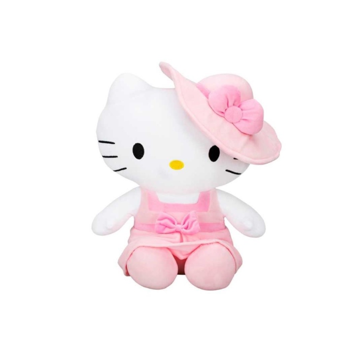 Nessiworld 2089 Hello Kitty Şapkalı Peluş 36 cm