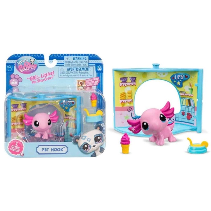 Nessiworld 0590 Littlest Pet Shop Miniş ve Temalı Oyun Köşesi -Sunman