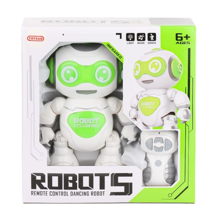 Nessiworld J608-1  Kumandalı Dans Eden Robot -Toysan Oyuncak