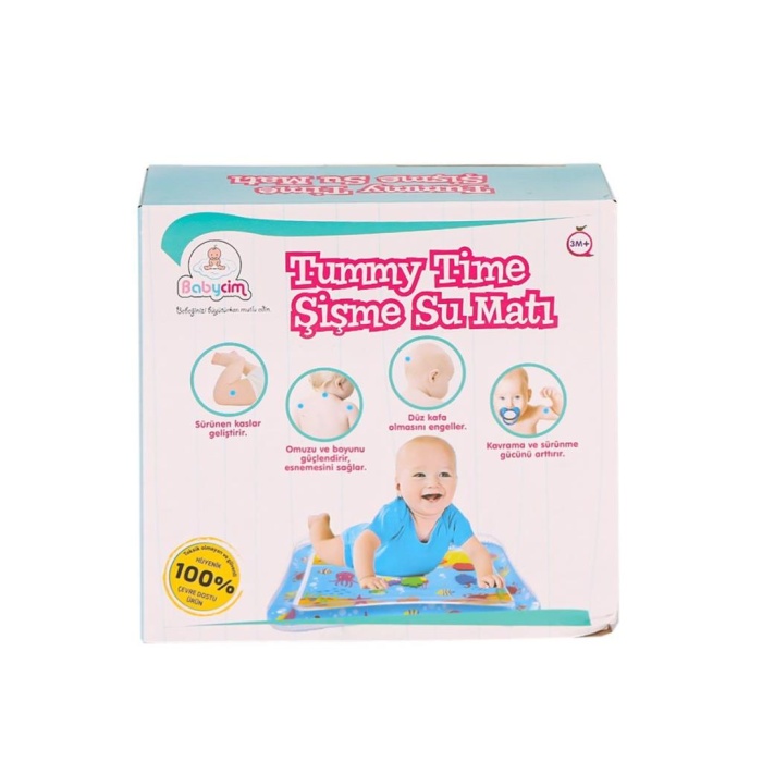 Nessiworld 884C Tummy Time Şişme Su Matı -Birliktoys