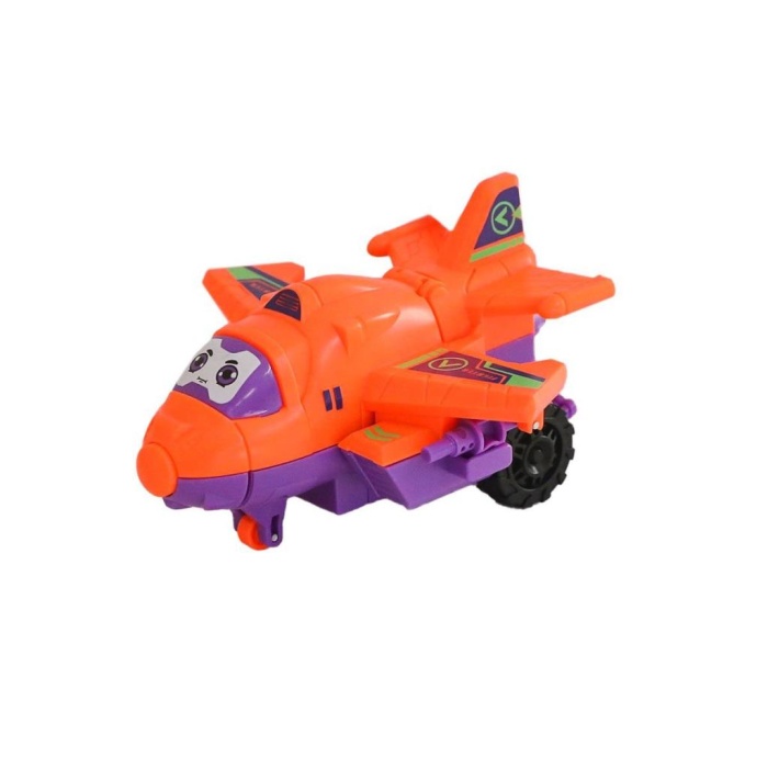 Nessiworld D400-35 Dönüşebilen Sürtmeli Uçak Robot -Birliktoys