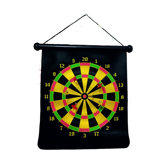 Mıknatıslı Dart Board Seti Eğlence Oyunu