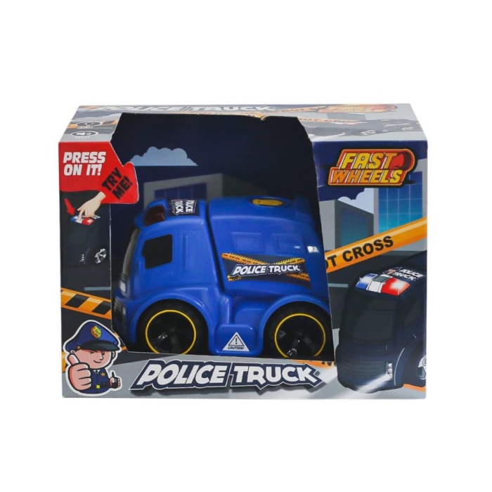 HediyeCantam ER-245 Fast Wheels Polis Kamyonu -Erdem Oyuncak