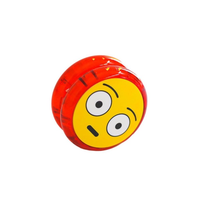 Nessiworld KZL-2025-2 Işıklı Emojili Yoyo -Kızılkaya Oyuncak