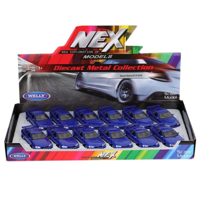 Nessiworld 43798 Welly Çek Bırak Nissan Skyline -Karsan Oyuncak