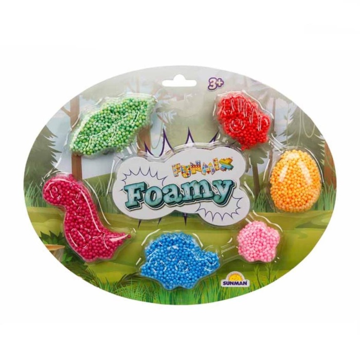 Nessiworld 1003566 Slime Foam Şekiller ve Hayvanlar -Sunman