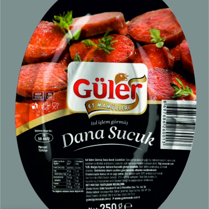 Vakumlu Kangal Sucuk 250 gr