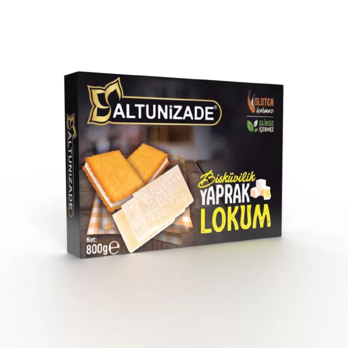 Bisküvili Yaprak Lokum 800 gr