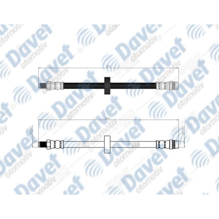 ON FREN HORTUMU R9 81- R11 83-  