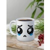 Baskılı Kupa Bardak Seramik Mug - Ağlayan Emoji