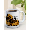 Baskılı Kupa Bardak Seramik Mug -Happy Halloween