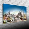 Boğazdan İstanbul Manzarası Kanvas Tablo 60 x 120