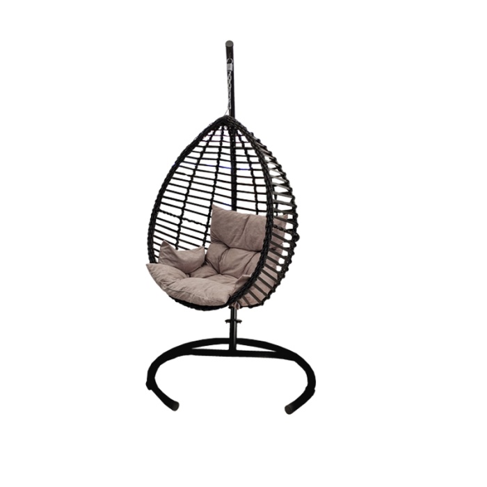 İşsevenler Tek Kişilik Rattan Armut Salıncak  iss-008346