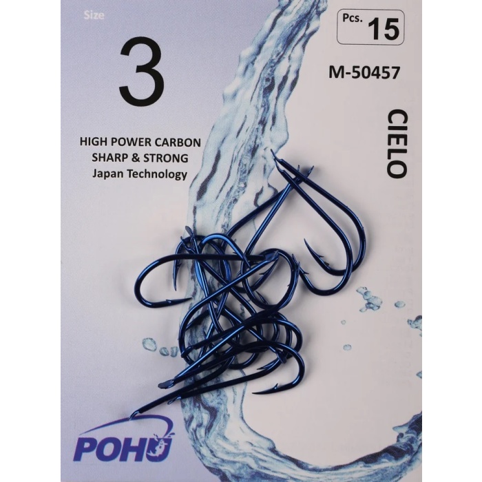 Pohu M-50457   3 Numara 15li Paket Olta Iğnesi