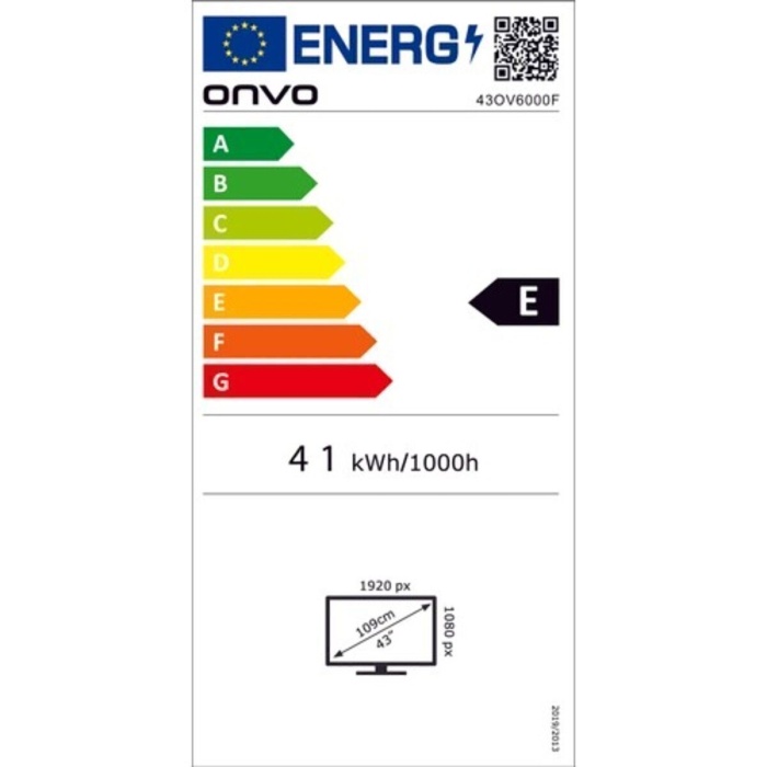 43OV6000F Full HD 43 109 Ekran Uydu Alıcılı Android Smart LED TV