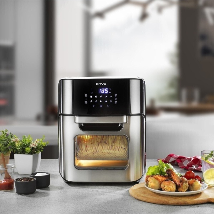 Ovfry09 Oven Airfryer 12 Litre Multifonksiyonel Sıcak Hava Fritözü &amp; Fırın