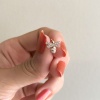 FerizZ 316L Çelik Zirkon Taşlı Rose Arı Şekilli Piercing PRC-163