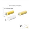 FerizZ Altın Kaplama Zirkon Taşlı Kalpli Piercing PRC-108