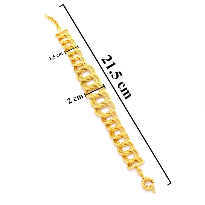 FerizZ Altın Kaplama Samanyolu-Uzayyolu Kadın Bileklik BLK-655