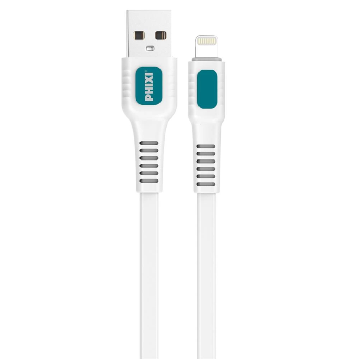 Atlas Cb457l Yassı Ve Güçlendirilmiş Lightning Usb Şarj Ve Data Kablo