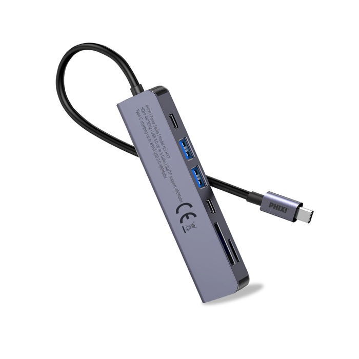 Atlas 7 İn 1 Usb C To Hdmı Vga Ethernet Hub Çoklayıcı Hub