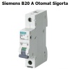 SIEMENS B20 SİGORTA*12X10