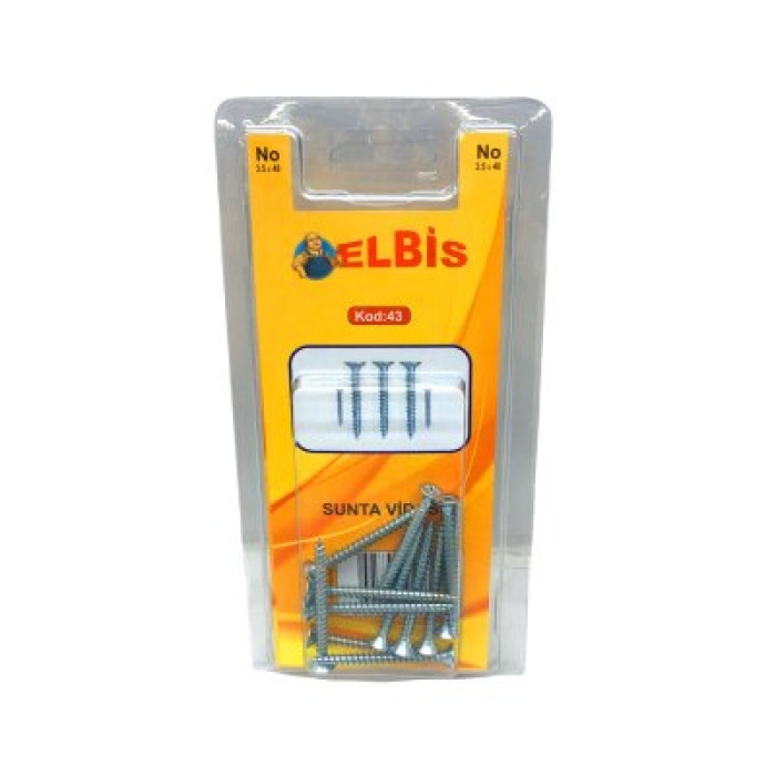 ELBİS-43  3.5X40 SUNTA VİDASI *12X24