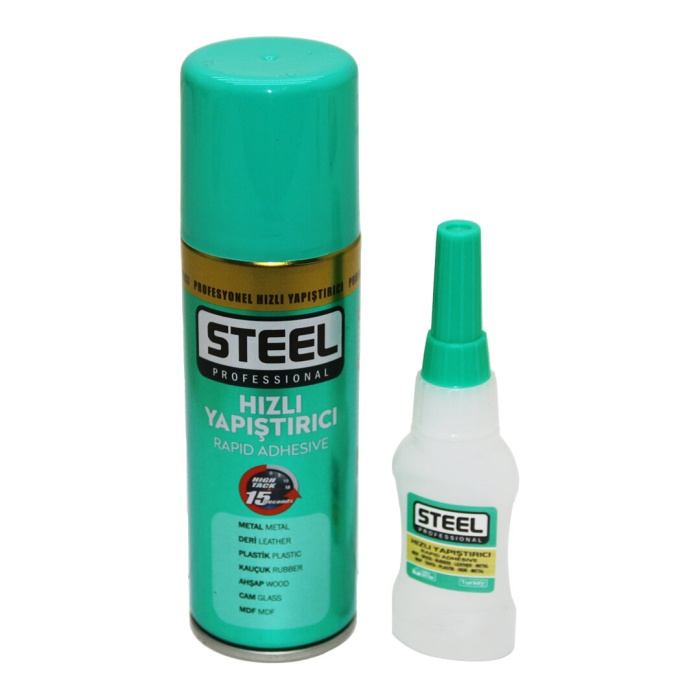 STEEL CK-6361 ( 100ML+8GR ) HIZLI YAPIŞTIRICI*72