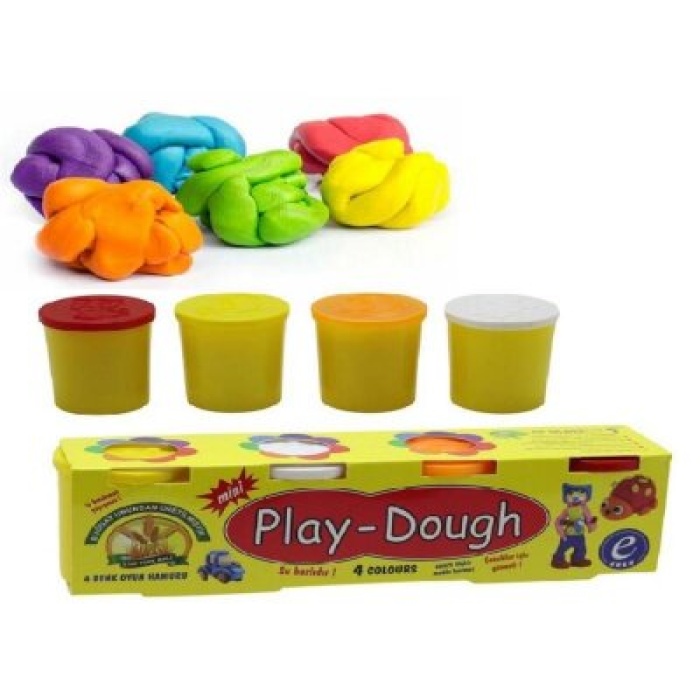 PLAY DOUGH ERN-005 ( 4PCS MİNİ ) OYUN HAMURU*96