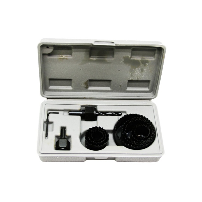 HOLE SAW KIT LRD-12 ( 11PCS ) BUAT AÇMA PANÇ SETİ (METAL & AHŞAP & PLASTİK & KARTONPİYER) (BRKT-131538)*40