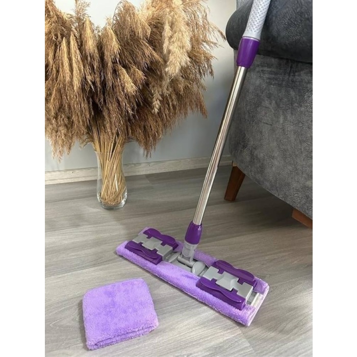 Sihirli Mop İstediğin Bezi Tak Kullan Mandallı Mop