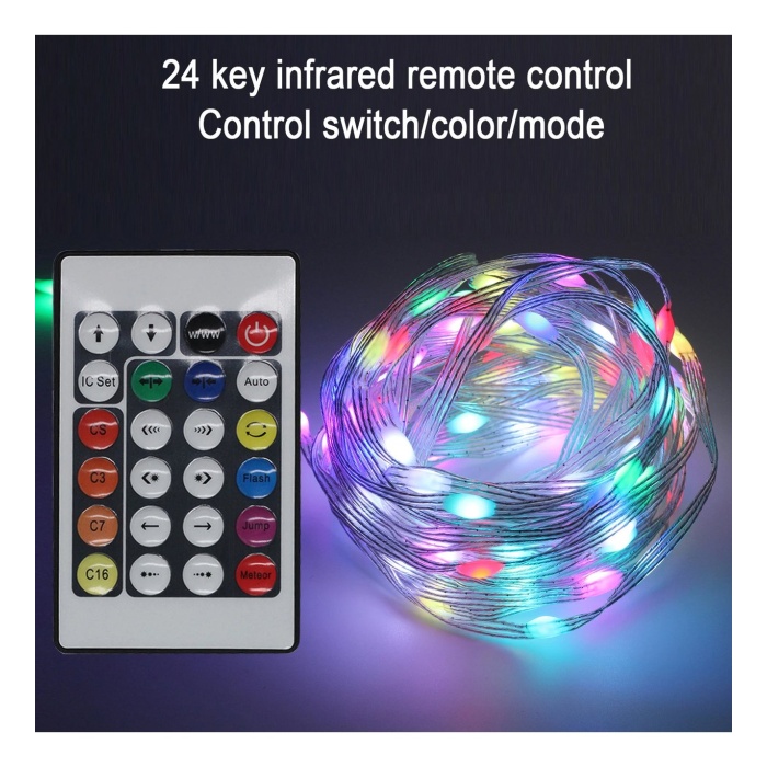 Rgb Şerit Led Usb Kumandalı 10 Metre App Kontrol App Kontrol