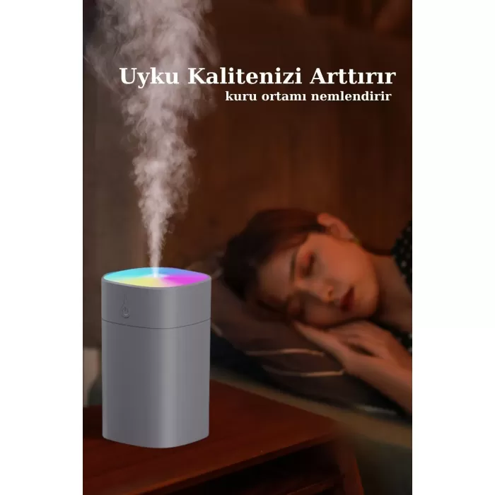 H2O Humidifier 400 Ml Ulrasonik Hava Nemlendirici