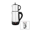 SİNBO STM-5847 (ÇELİK) ELEKTRİKLİ ÇAYCI SETİ & ÇAY MAKİNESİ (1.7LT+0.7LT) (2IN1=KETTLE & ÇAYCI) (360° GÖVDE) *6