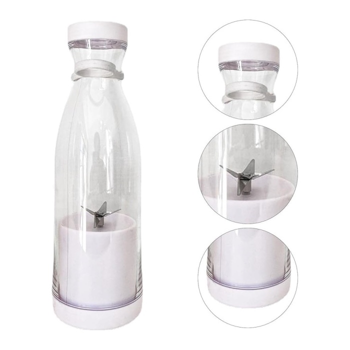 Taşınabilir Mini Şarjlı Blender Meyve Sıkacağı Smoothie Shake Yapıcı B-008