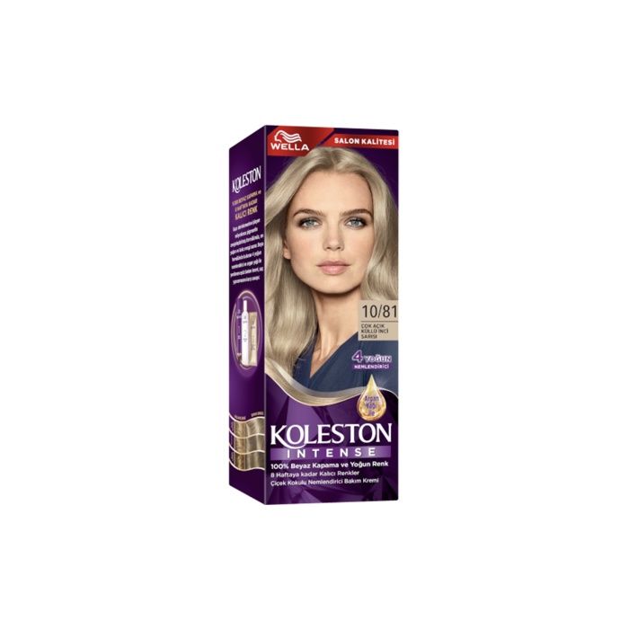 Koleston Intense Saç Boyası 10/81 Çok Açık Küllü İnci Sarısı - Salon Kalitesi