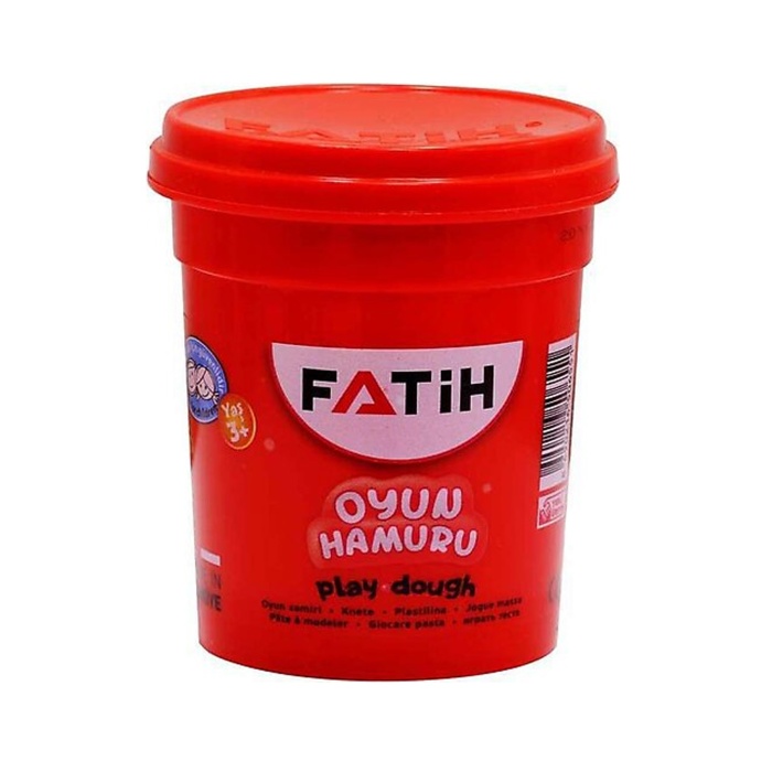 Fatih Oyun Hamuru Tek Renk Kırmızı  130 gr