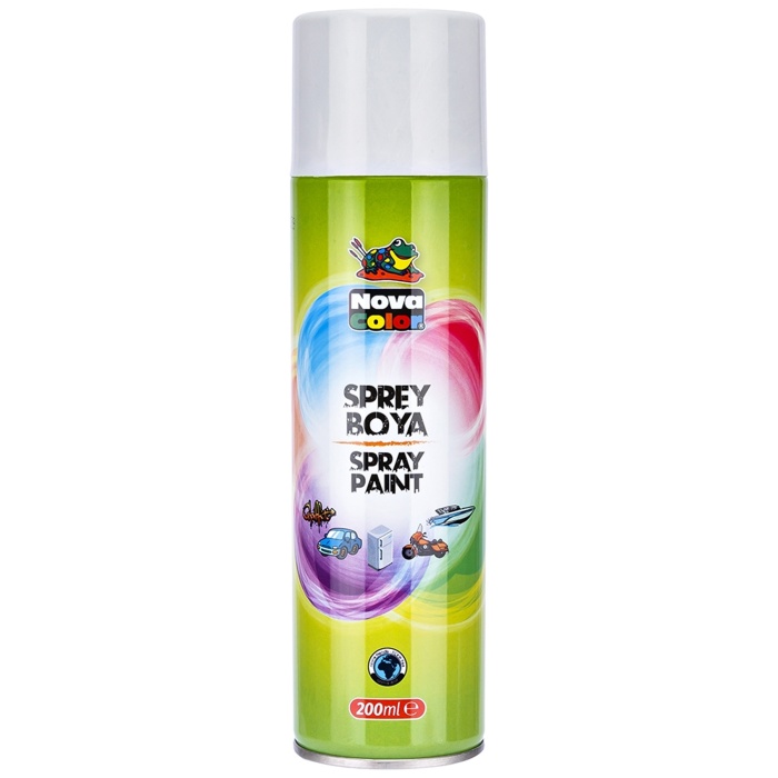 Nova Color Sprey Boya 200 Ml Beyaz