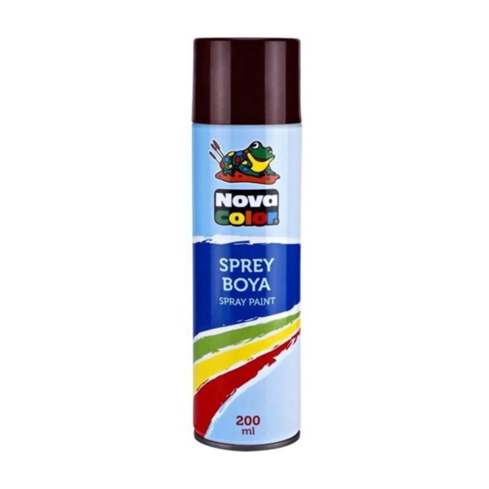 Nova Color Sprey Boya 200 Ml Kahverengi