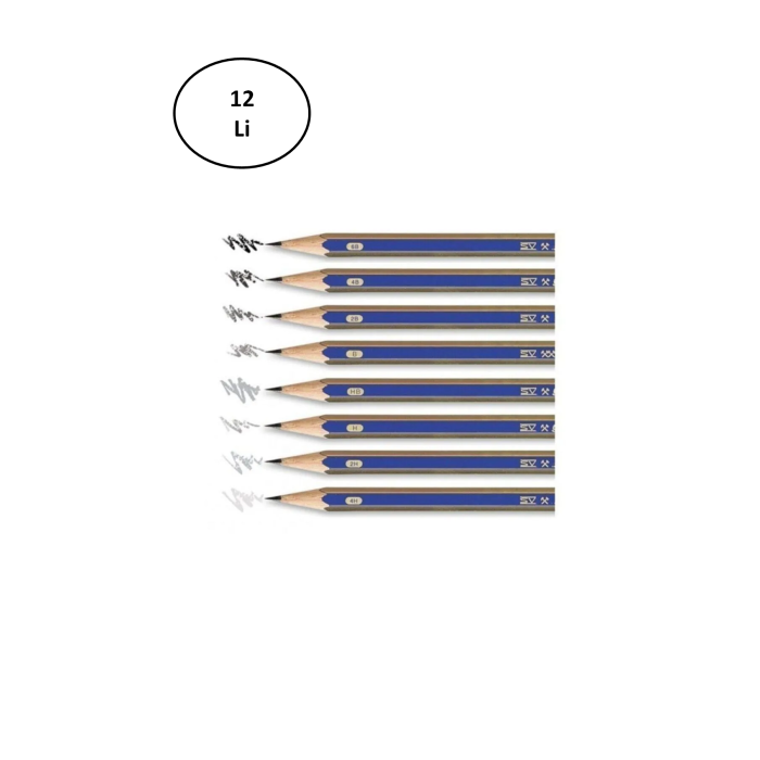 Faber-Castell Goldfaber 1221 Dereceli Kurşunkalem 5B 12li