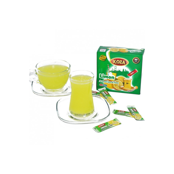 Koza Tek İçimlik Limon Aromalı Toz İçecek 50li