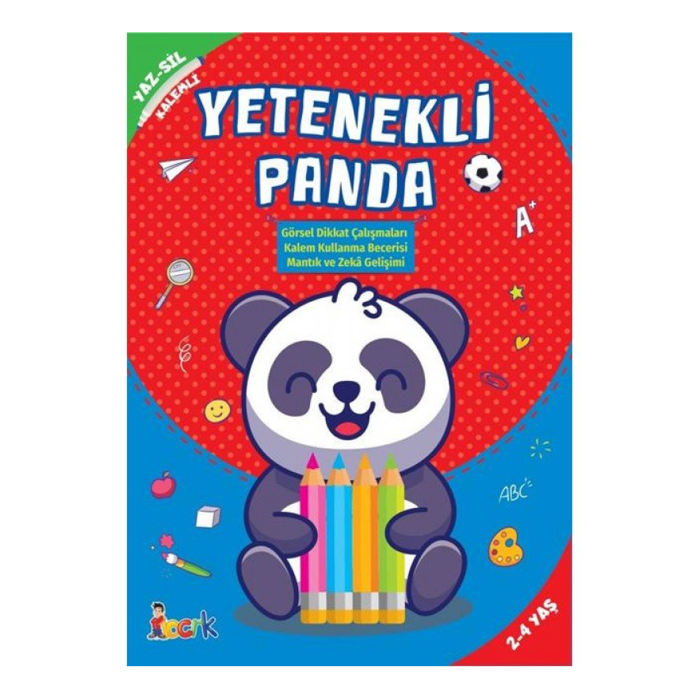 Yaz-Sil Kitapları Yetenekli Panda