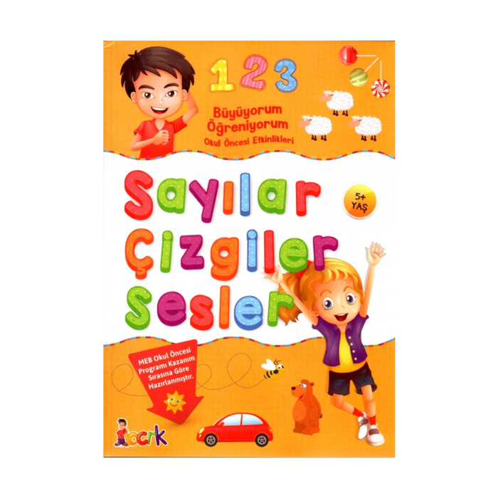 Sayılar Çizgiler Sesler / Büyüyorum Öğreniyorum