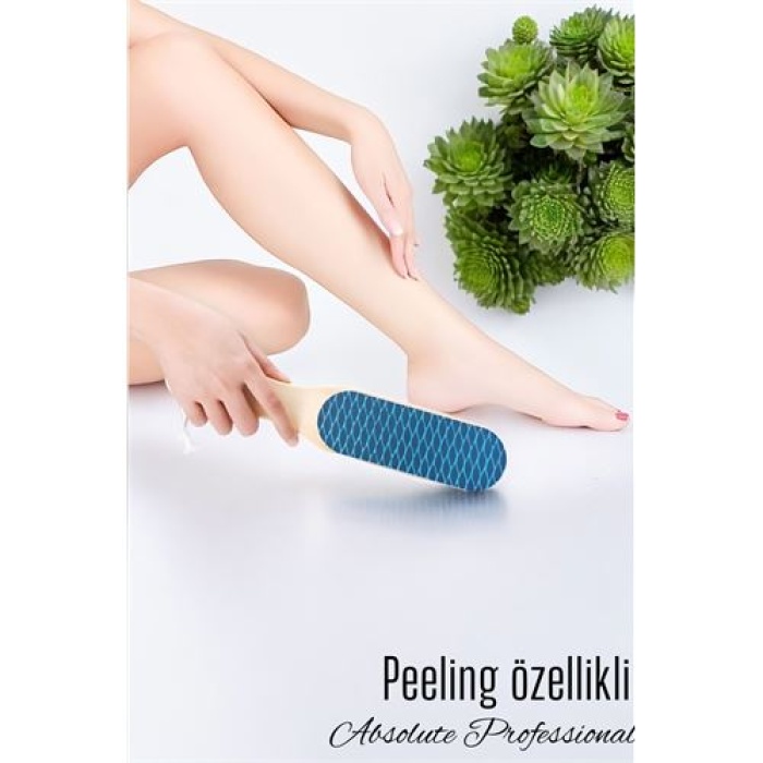 Turk Nano Peeling Topuk Törpüsü 2 Taraflı Absolute Professional